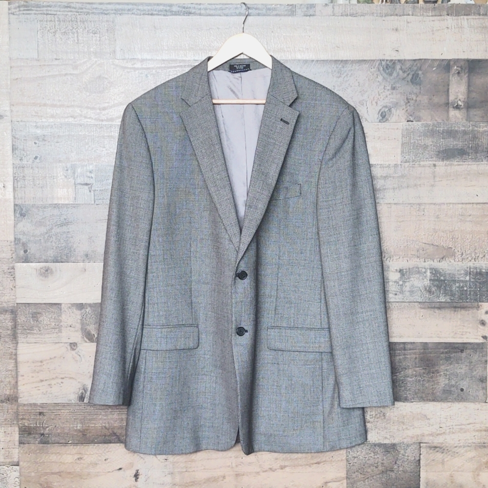 Tommy Hilfiger 100% Wool Suit L 44  pants 36/ 31
